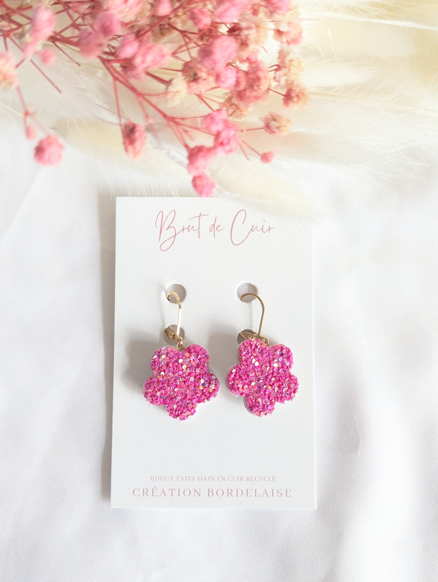 Boucles enfants FLEURS