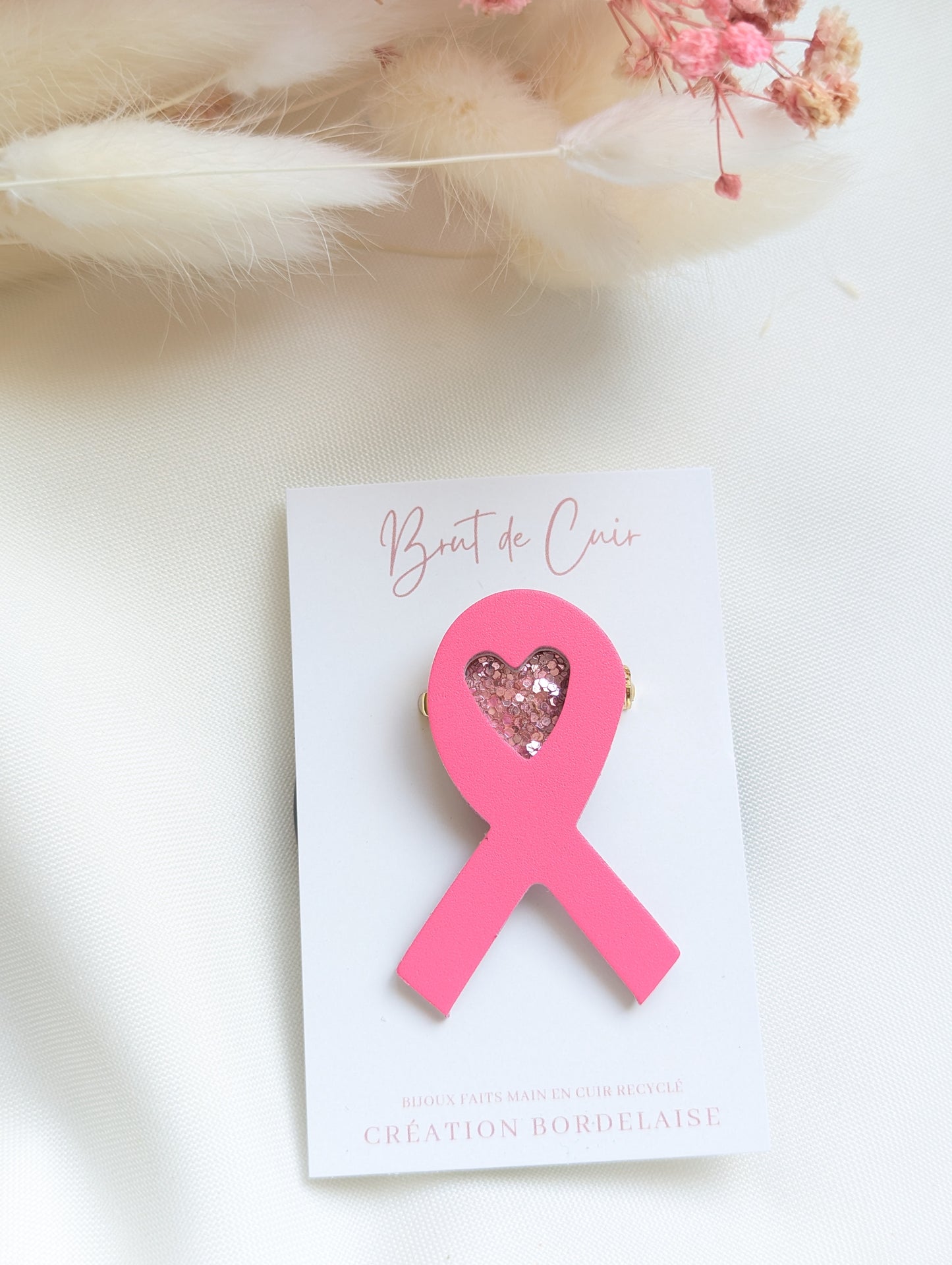Broche OCTOBRE ROSE đź©·