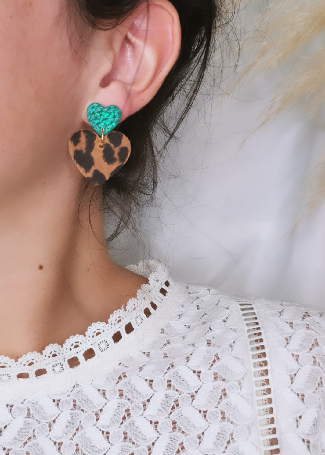 Boucles Belza léopard