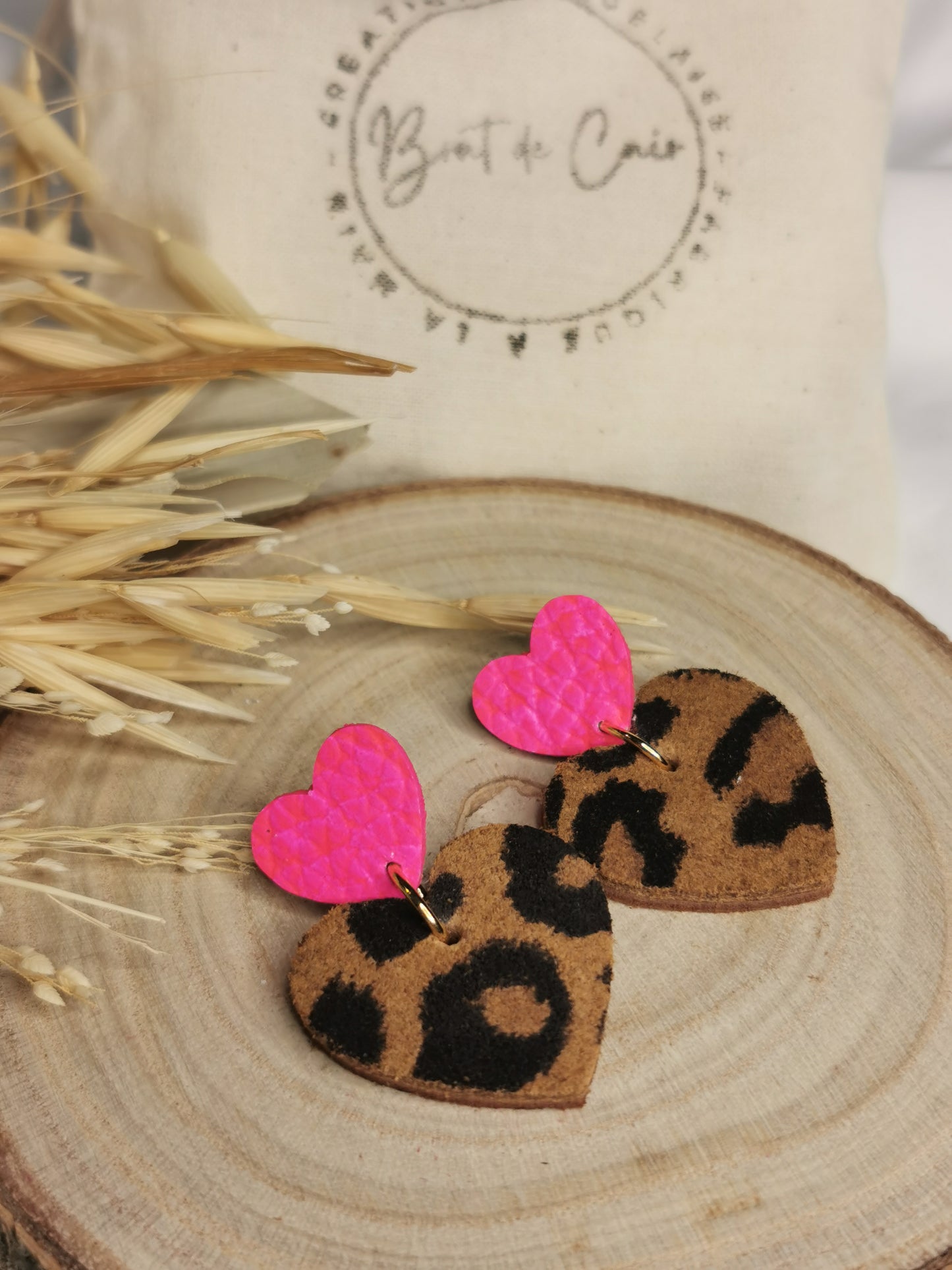 Boucles Belza léopard