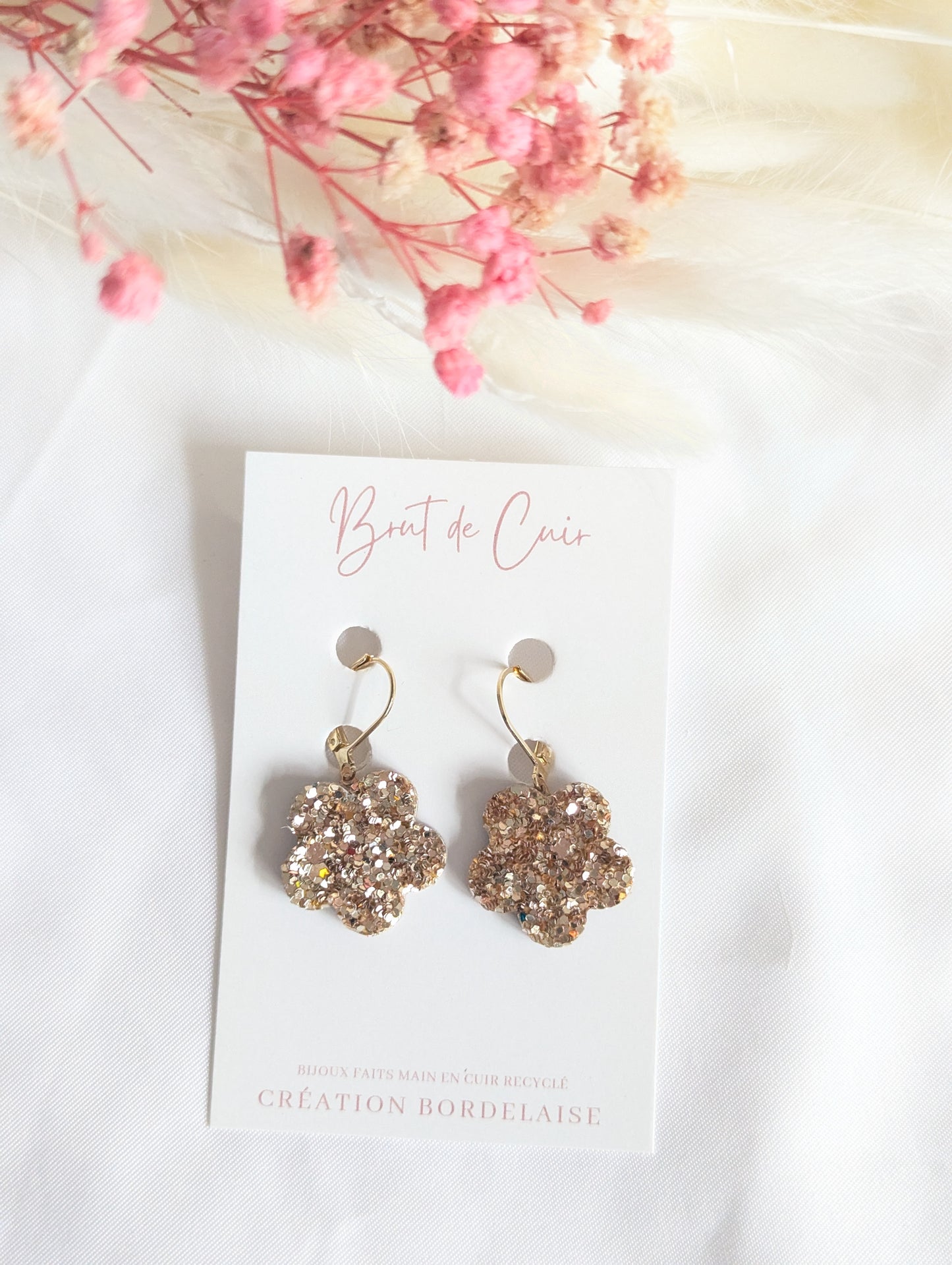 Boucles enfants FLEURS