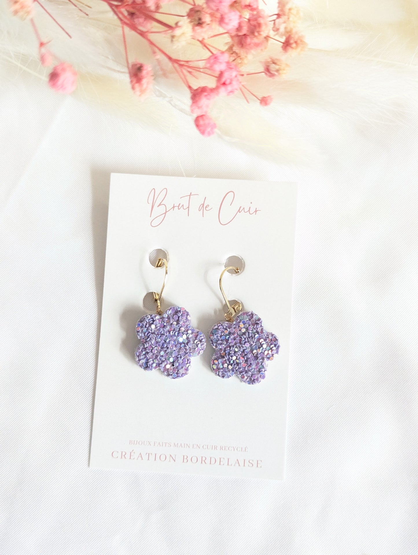 Boucles enfants FLEURS