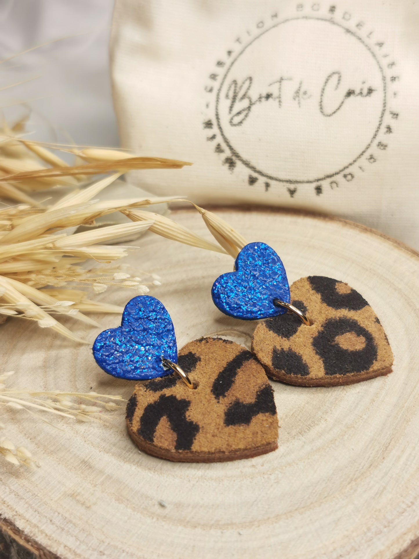 Boucles Belza léopard