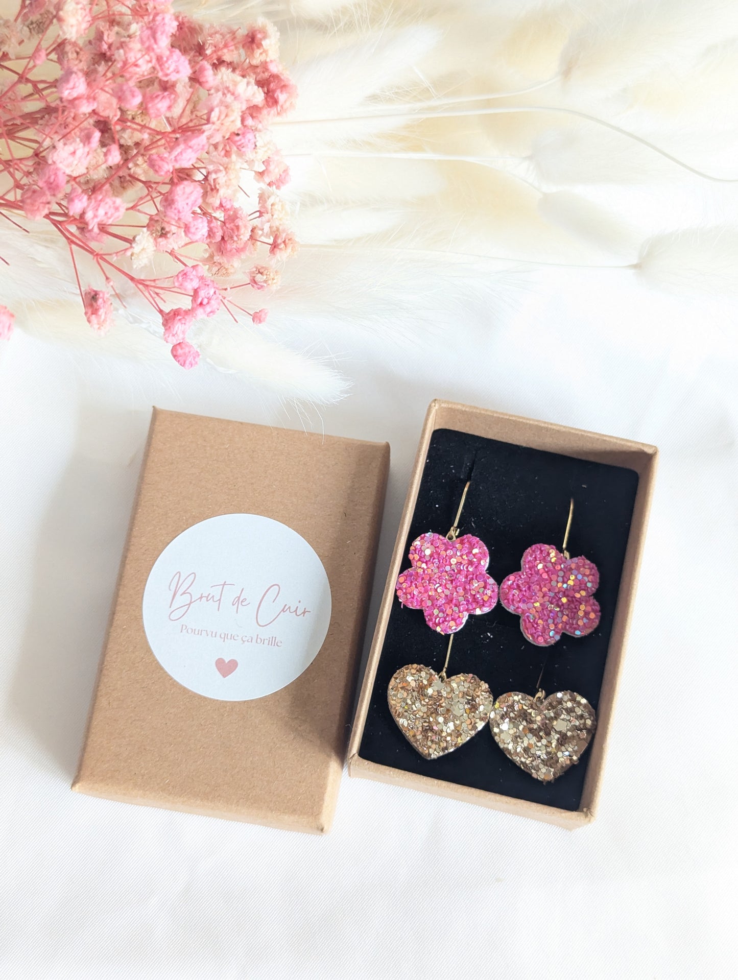 Boucles enfants FLEURS