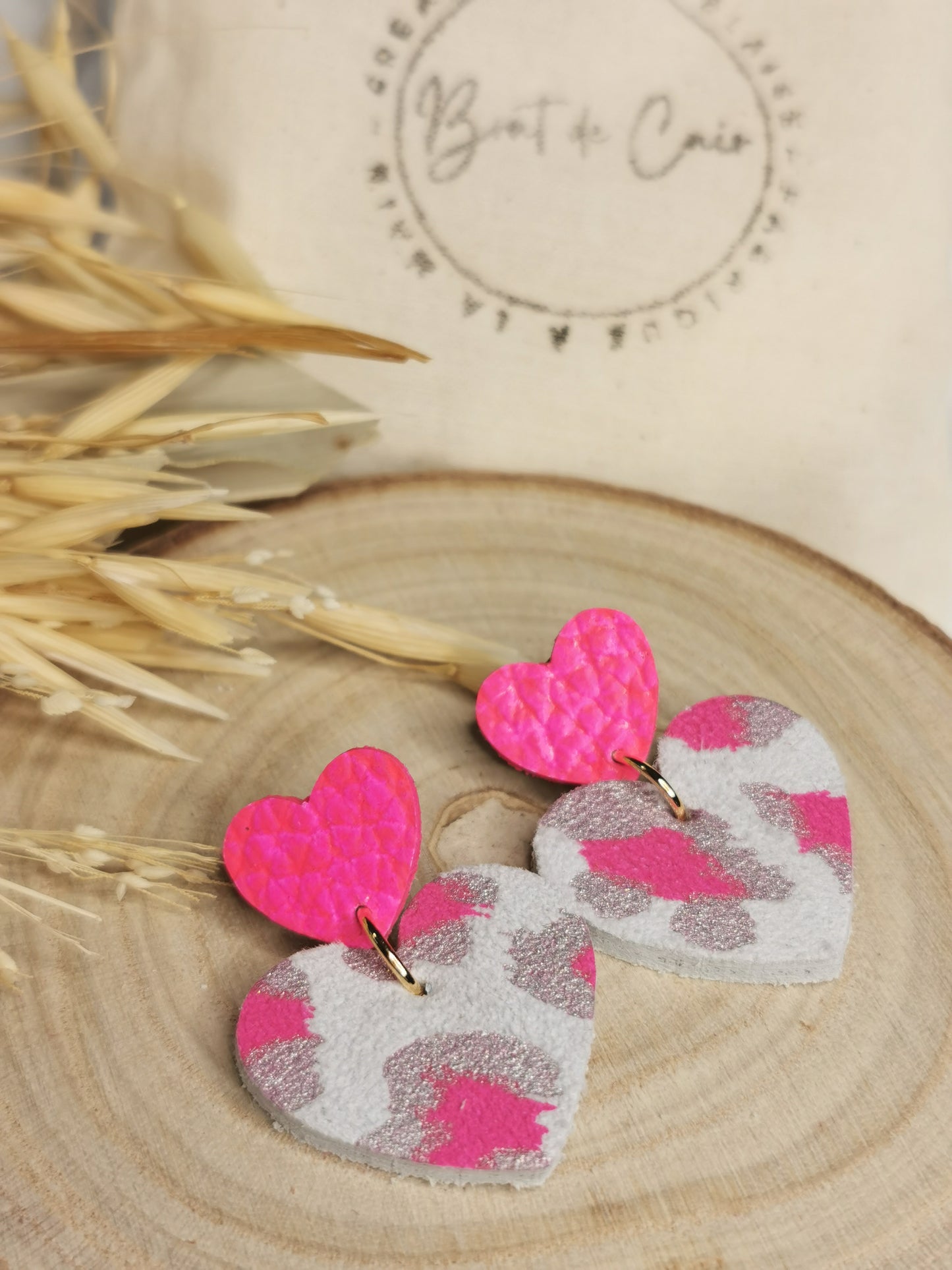 Boucles Belza léopard